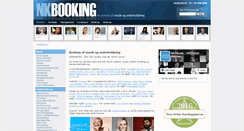 Desktop Screenshot of nkbooking.dk